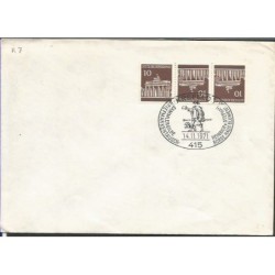 Niemcy 1971, Poczta, goniec, pies. Krefeld