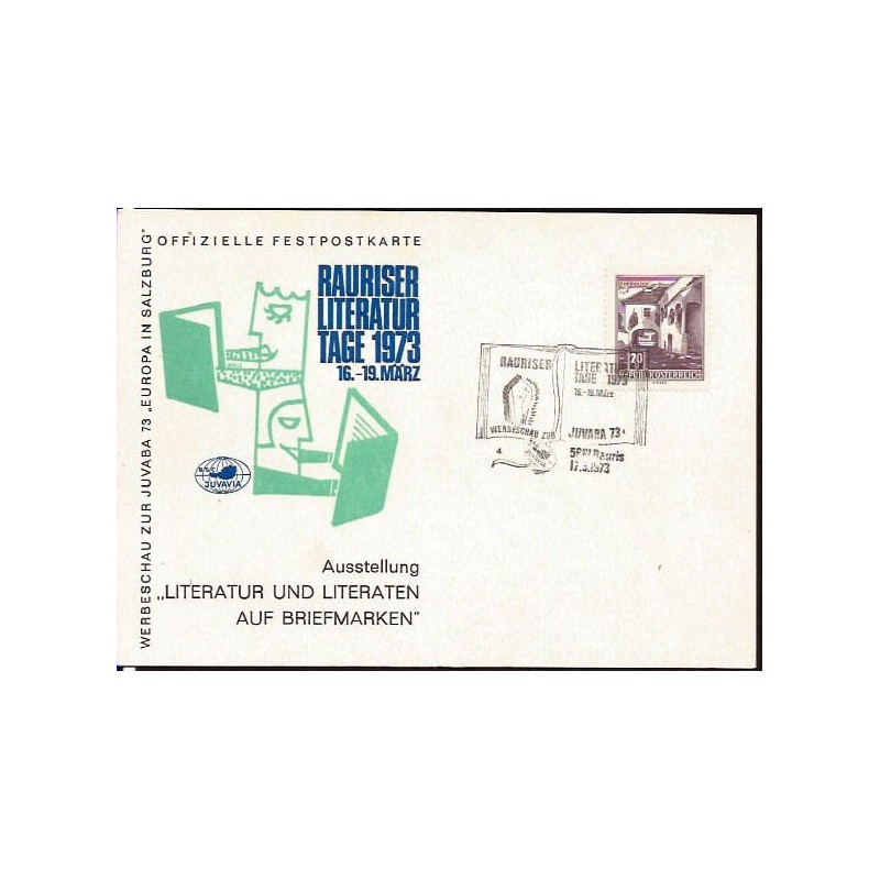 Austria 1973, Literatura, książki, dzień literatury. Rauris
