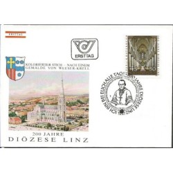 Austria 1985, Diecezja Linz, 200-lecie. FDC