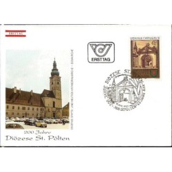 Austria 1985, Diecezja St. Pölten, 200-lecie. FDC