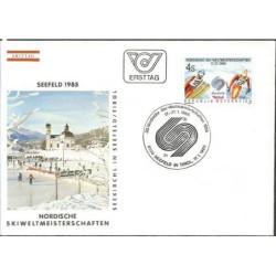 Austria 1985, Narciarstwo, Mistrzostwa Świata w narciarstwie klasycznym. FDC