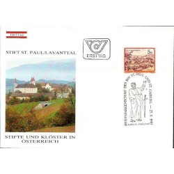 Austria 1985, Opactwa i klasztory w Austrii, Święty Paweł i Gabriel. FDC