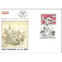 Austria 1986, 800-lecie miasta Waidhofen nad Ybbs. FDC