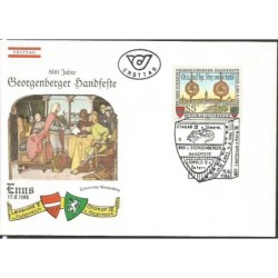 Austria 1986, Książę Ottokar IV I Leopold V. FDC