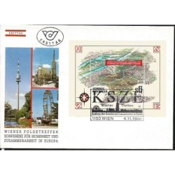 Austria 1986, OBWE, Europejska Konferencja Bezpieczeństwa i Współpracy. FDC