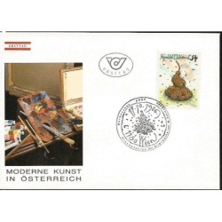 Austria 1986, Sztuka nowoczesna w Austrii. FDC