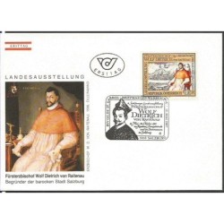 Austria 1987, Arcybiskup Wolf-Dietrich von Raitenau. FDC