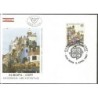 Austria 1987, EUROPA CEPT, architektura nowoczesna. FDC