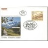 Austria 1987, Piękno przyrody, góry. FDC