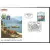 Austria 1987, Żegluga, statek, 100. rocznica żeglugi na jeziorze Achen. FDC