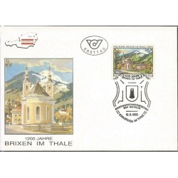 Austria 1988, 1200-lecie miasta Brixen. FDC