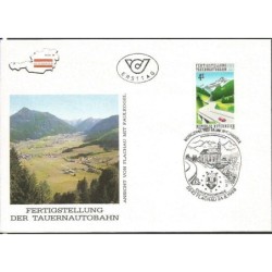 Austria 1988, Drogi, ukończenie autostrady Tauern. FDC