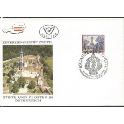 Austria 1988, Klasztory Austrii. Zwettl. FDC
