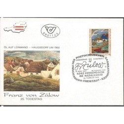Austria 1988, Malarstwo, Franz von Zülowa. FDC