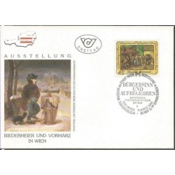 Austria 1988, Malarstwo, sztuka, wystawa w Wiedniu. FDC