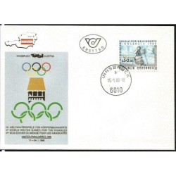 Austria 1988, Zimowe Igrzyska Specjalne – Innsbruck. FDC