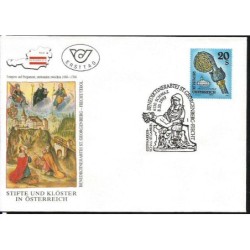 Austria 1993, Klasztor. Opactwo benedyktyńskie. FDC