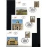 Austria 1993, Sztuka, architektura. 3 FDC