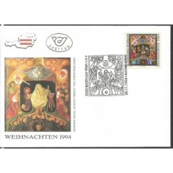 Austria 1994, Boże Narodzenie. FDC