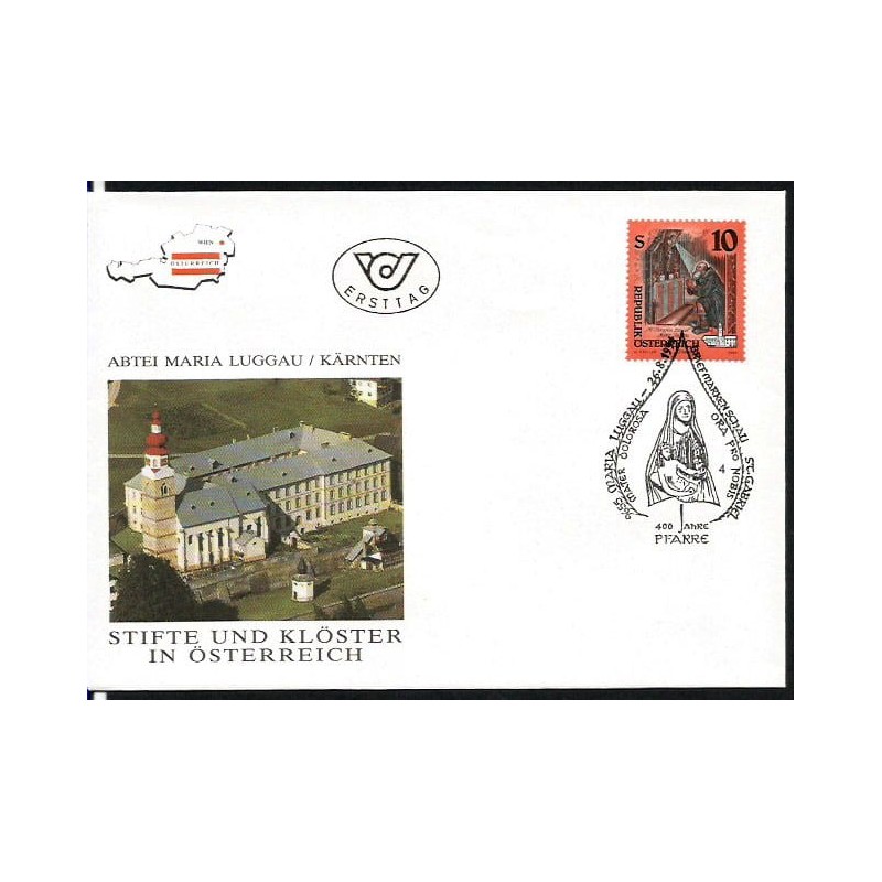 Austria 1994, Klasztor, Maria Luggau. FDC