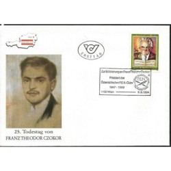 Austria 1994, Literatura, PEN Club, F. Czokor. FDC