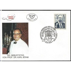 Austria 1994, Muzyka, Karl Böhm. FDC