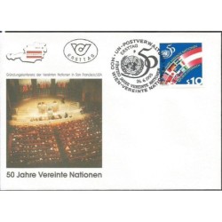 Austria 1995, 50. rocznica powstania ONZ. FDC