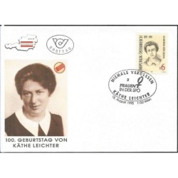 Austria 1995, Polityka, Käthe Leichter. FDC