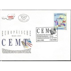 Austria 1995, Transport. CEMT – Konferencja Ministrów Transportu. FDC