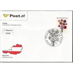 Austria 2009, Kwiaty. FDC