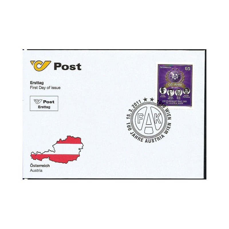 Austria 2011, Piłka nożna, klub Austria Wiedeń. FDC