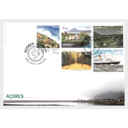 Portugalia 2015, EUROPA CEPT, ptaki, flora, statek. FDC