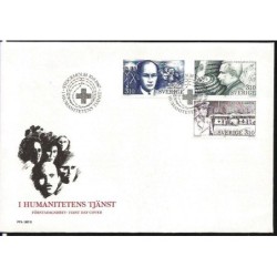 Szwecja 1987, Wallenberg, Hammarskjold, Bernadotte. FDC
