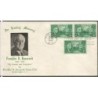 USA 1945, Prezydent Roosevelt. FDC