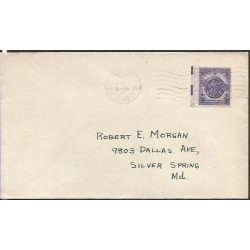 USA 1946, Weterani, II wojna, wojsko. FDC