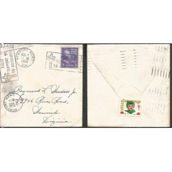 USA 1953, Medycyna, gruźlica. Znaczek dobroczynny.Newport