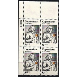 USA 1973, Mikołaj Kopernik, czwórka z marginesem **