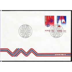 Norwegia 1982, Narciarstwo, MŚ. FDC