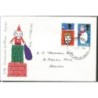 Wielka Brytania 1966, Boże Narodzenie. FDC