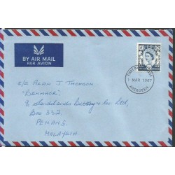 Wielka Brytania 1967, Królowa Elżbieta II. FDC