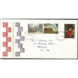 Wielka Brytania 1967, Malarstwo. FDC