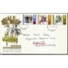 Wielka Brytania 1971, Rocznice: wojsko, rugby, miasto York. FDC
