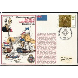 Wielka Brytania 1977, Bitwa morska pod Camperdown. Datownik