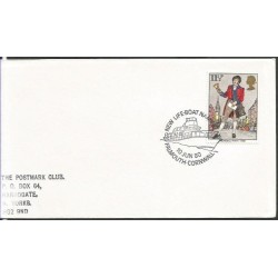 Wielka Brytania 1980, Łódź ratunkowa, ratownictwo. Falmouth