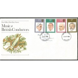 Wielka Brytania 1980, Muzyka. FDC