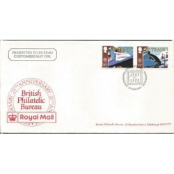 Wielka Brytania 1988, Filatelistyka, biuro filatelistyki. Edynburg