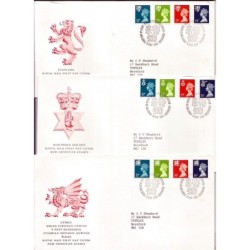 Wielka Brytania 1988, Królowa Elżbieta II. 3 FDC