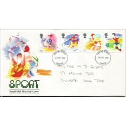 Wielka Brytania 1988, Sport. FDC