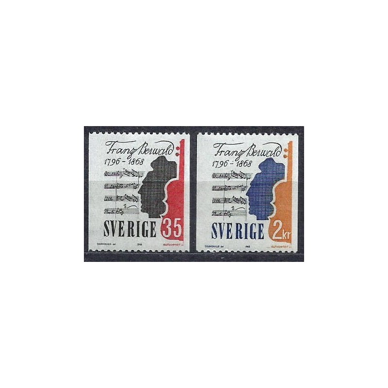 Szwecja 1968, Muzyka, F. Berwald **