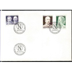 Szwecja 1973, Nobel 1913: fizyka, medycyna, literatura. FDC